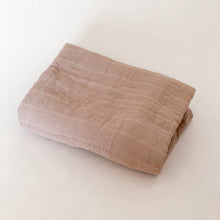 Load image into Gallery viewer, Organic Double Gauze Swaddle | Solid Colors