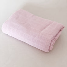 Load image into Gallery viewer, Organic Double Gauze Swaddle | Solid Colors