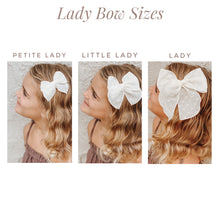 Load image into Gallery viewer, Lady Bow - Flutter Linen