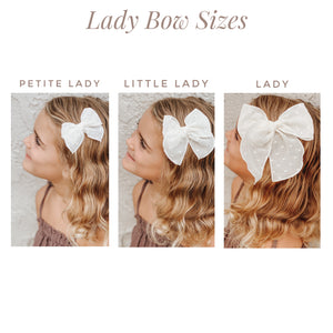 Lady Bow - Flutter Linen